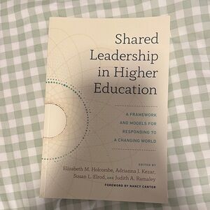 Shared Leadership in Higher Education Book